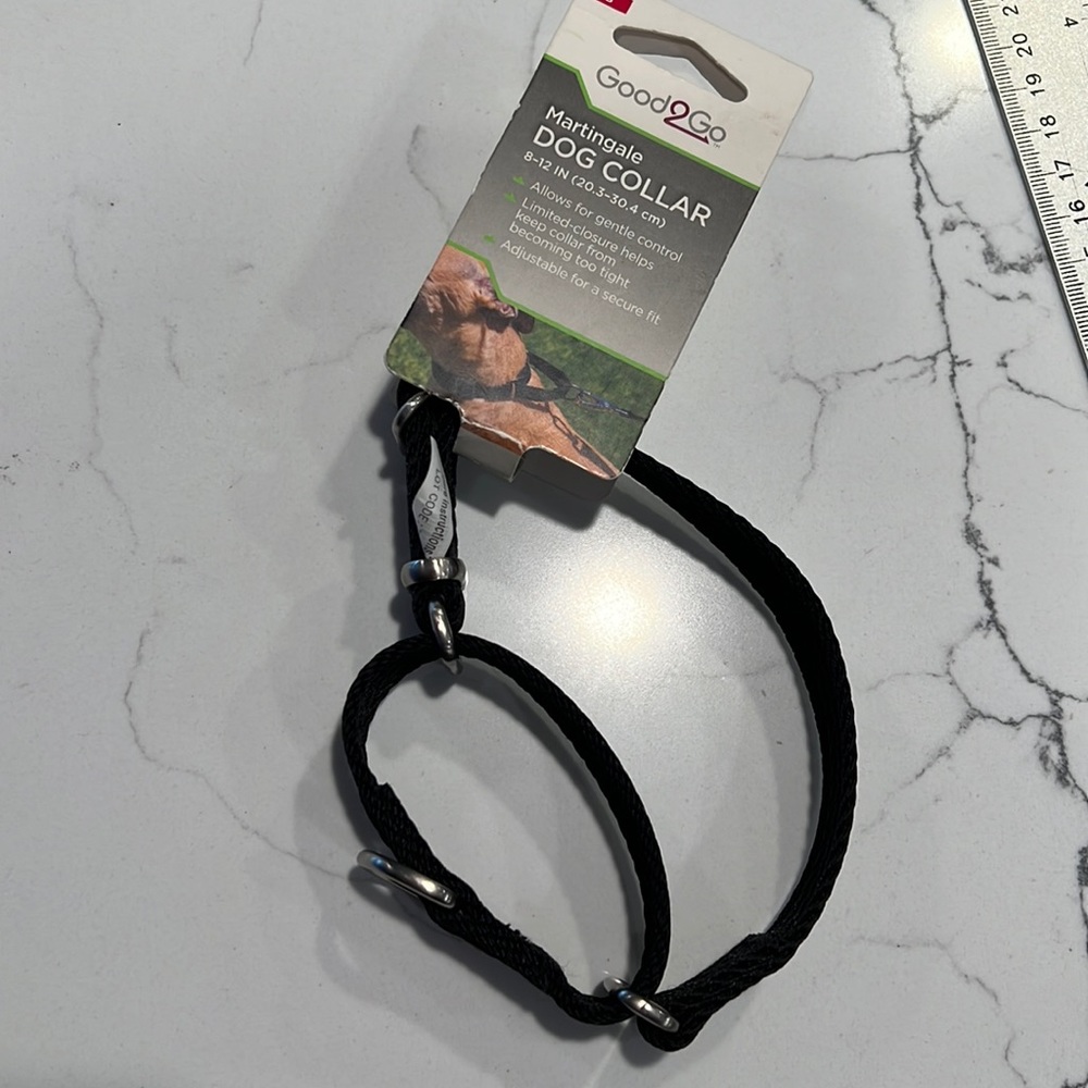 Martingale dog collar